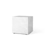 Audo - Plinth Cubic Side table, white