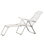 Fiam - Deck chair Spaghetti , frame aluminum / covering white