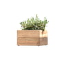 Jan kurtz - Flowerpot minigarden 25 x 40 cm, teak wood natural