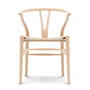 Carl Hansen - CH24 Wishbone Chair , beech soaped / natural wickerwork