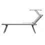 Jan Kurtz - Rimini Classic sun lounger, aluminum / white