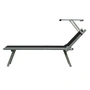 Jan Kurtz - Rimini Classic sun lounger, aluminum / black