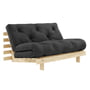Karup Design - Roots Sofa bed, 140 x 200 cm, pine nature / dark gray (734)