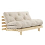 Karup Design - Roots Sofa bed, 140 x 200 cm, pine nature / beige (747)