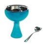 Alessi -"Big Love" Ice Cream Bowl + Spoon, blue