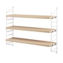 String - Pocket Wall shelf, ash / white