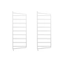 String - Wall ladder for String Shelf 50 x 20 cm (set of 2), white