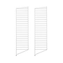 String - Floor ladder for String (Works) shelf 115 x 30 cm (set of 2), gray