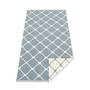 Pappelina - Rex reversible carpet, 70 x 160 cm, storm / vanilla