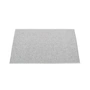 Pappelina - Svea Carpet, 70 x 50 cm, grey metallic / light grey