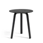 HAY - Bella Side table Ø 45 cm / H 49 cm, oak stained black