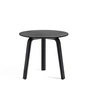 HAY - Bella Side table Ø 45 cm / H 39 cm, oak stained black