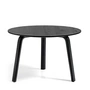 HAY - Bella Coffee table Ø 60 cm / H 39 cm, oak stained black