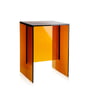 Kartell - Max-Beam Stool/Side Table, amber