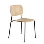 HAY - Soft Edge 40 chair, oak matt lacquered / black