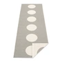 Pappelina - Vera Reversible Rug, 70 x 225 cm, warm grey / vanilla