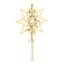 Georg Jensen - Christmas tree top star, gilded