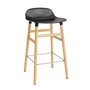 Normann Copenhagen - Form Bar Stool 65 cm, oak frame / black