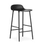 Normann Copenhagen - Form bar stool H 65 cm, black