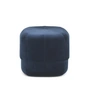 Normann Copenhagen - Circus Pouf small, dark blue velour
