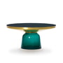 ClassiCon - Bell Coffee table, brass / emerald green