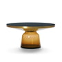 ClassiCon - Bell Coffee table, brass / amber orange