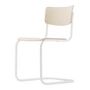 Thonet - S 43 Chair, white / light beech (TP 107)