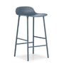 Normann copenhagen - Bar form stool h 65 cm, blue