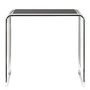 Thonet - B 9 c Set table, chrome / deep black (RAL 9005)