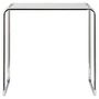 Thonet - B 9 d Set table, chrome / pure white (RAL 9010)