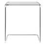 Thonet - B 97 b Set table, chrome / top coat pure white (RAL 9010)