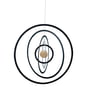 Flensted Mobiles - Science Fiction Mobile round, black / nature