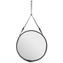 Gubi - Adnet Mirror Ø 70 cm, black
