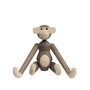 Kay Bojesen - Wooden monkey small, smoked oak / natural oak