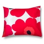 Marimekko - Unikko Pillowcase 80 x 80 cm, red / white