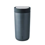 Stelton - To Go Click 0.4 l, double-walled, blue / metallic