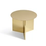 HAY - Slit Table Round Ø 45 x H 3 5. 5 cm, brass