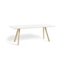 HAY - Copenhague CPH30 2. 0 Dining table 200 x 90 cm, lacquered oak / white laminate