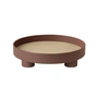 Muuto - Platform tray, dark red