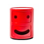 Kartell - Componibili container smile 4924, red