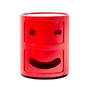 Kartell - Componibili container smile 4926, red