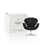 Fritz Hansen - Miniature Swan Chair, black