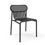 Petite Friture - Week-End Outdoor Chair, black (RAL 9005)