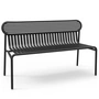 Petite Friture - Week-End Bench, black (RAL 9005)