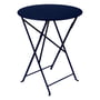 Fermob - Bistro Folding table Ø 60 cm, abyss blue