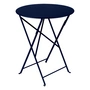 Fermob - Bistro Folding table Ø 60 cm, abyss blue