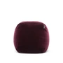 freistil - 173 Pouf, Ø 55 cm, black red (6085)