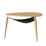 Umage - Hang Out Coffee table, natural oak / brass