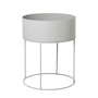 Ferm Living - Plant Box round, light grey