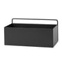 ferm living - Wall box rectangular, black